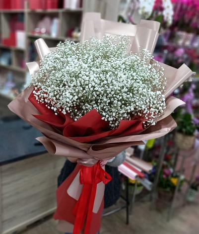 Букет цветов из: Гипсофила в Анучино