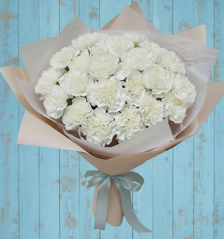 Букет цветов из: Гвоздики в Анучино