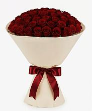 Букет 101 Бордовая роза Блэк Бакарра #REPLACE_PRED# Анучино