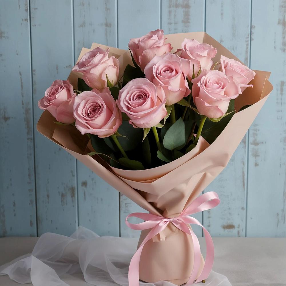 Букет цветов из: Розы в Анучино