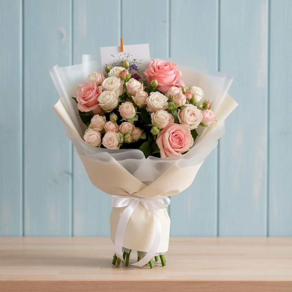 Букет цветов из: Розы в Анучино