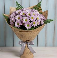Букет цветов из:  Хризантемы в Анучино