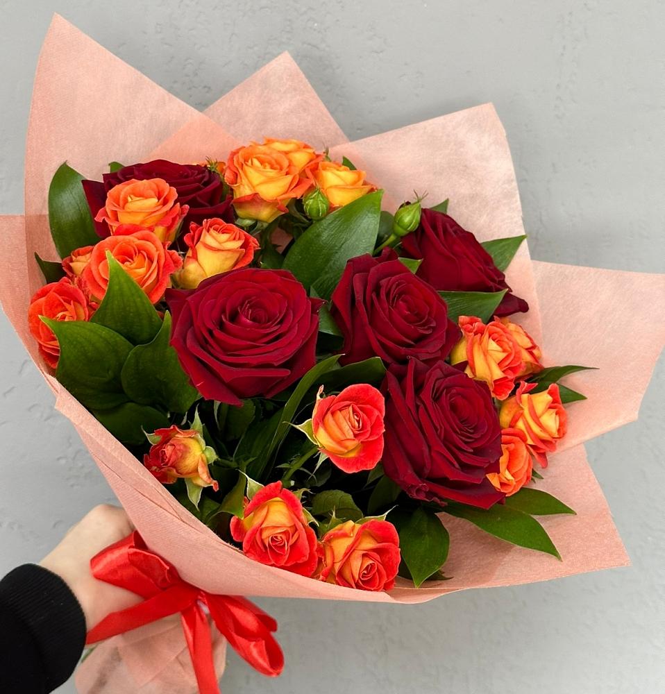 Букет Любовь и восторг в Анучино