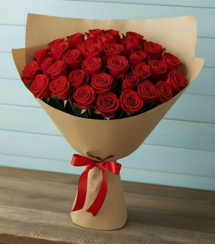 Букет Красные розы Милано в Анучино
