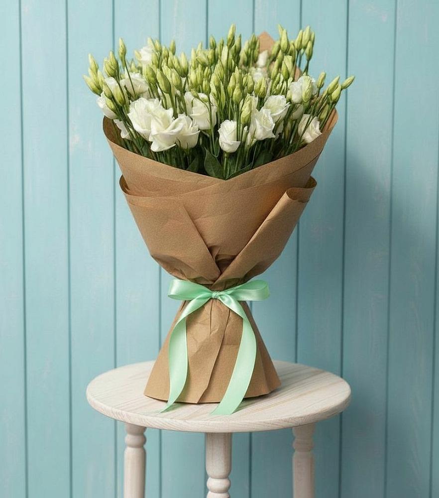 Букет цветов из: Лизиантусы в Анучино