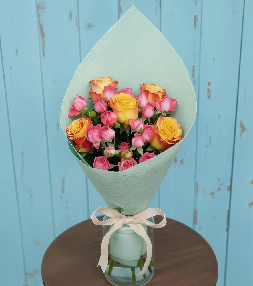 Букет цветов из: Розы в Анучино