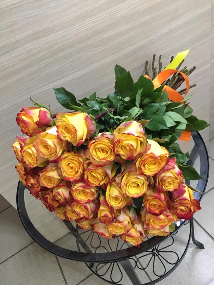 Букет Желтые розы в Анучино