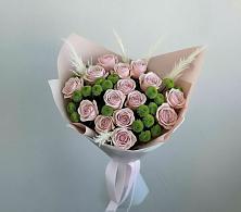 Букет цветов из:  Розы и Хризантемы в Анучино