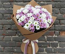 Букет цветов из:  Хризантемы в Анучино