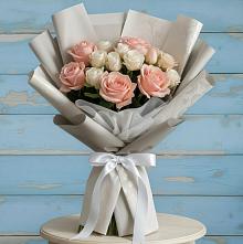 Букет цветов из:  Розы в Анучино