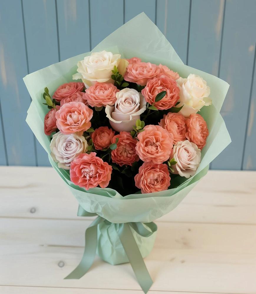 Букет цветов из: Розы в Анучино