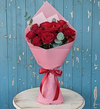 Букет цветов из:  Розы в Анучино