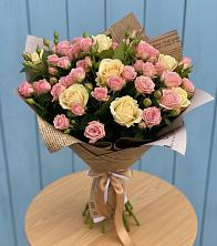 Букет цветов из:  Розы в Анучино