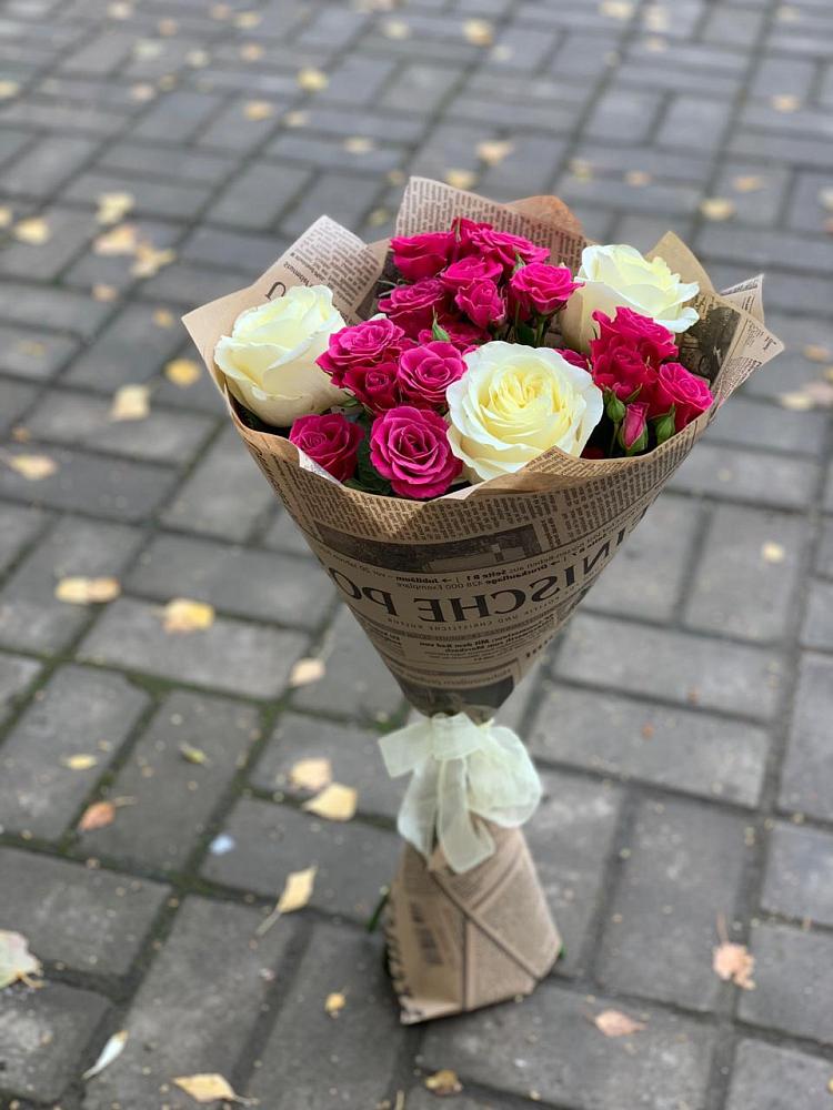 Букет цветов из: Розы в Анучино