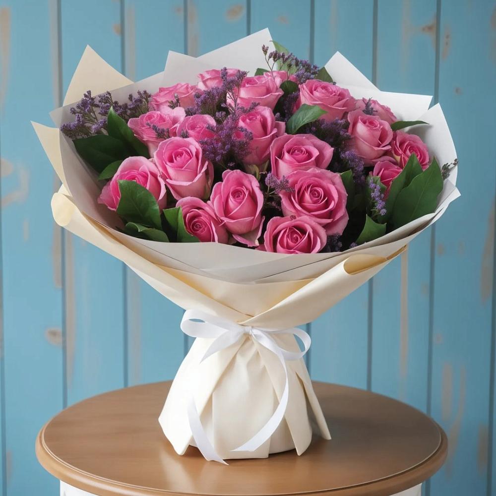 Букет цветов из: Розы в Анучино