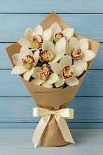 Букет цветов из:  Орхидеи и Розы в Анучино